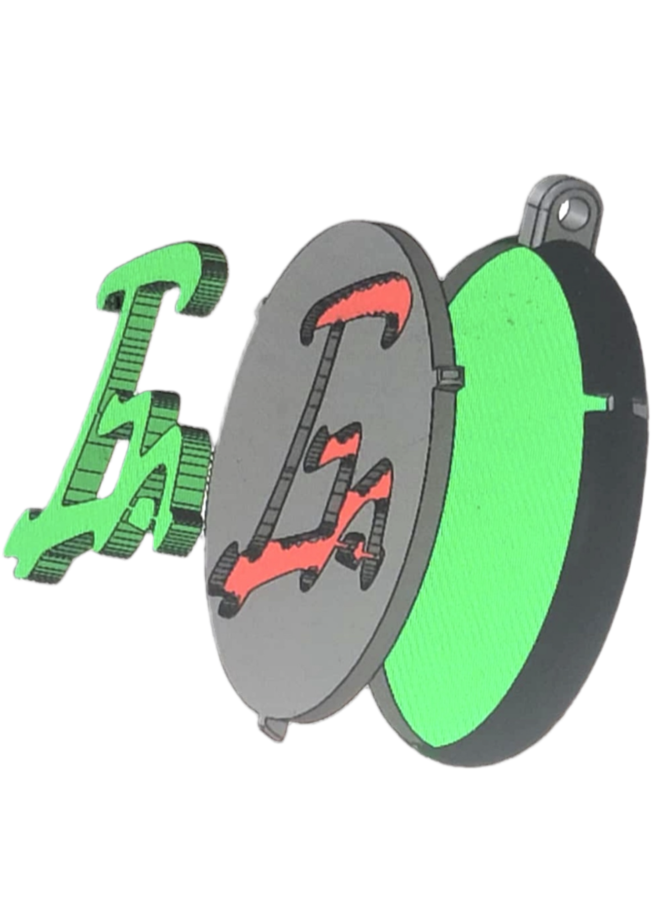 Tri-Function Pendant 2”