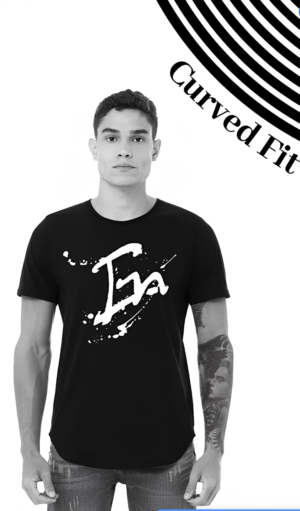 (Classics) T-Shirt, Black (Logo Color Options)