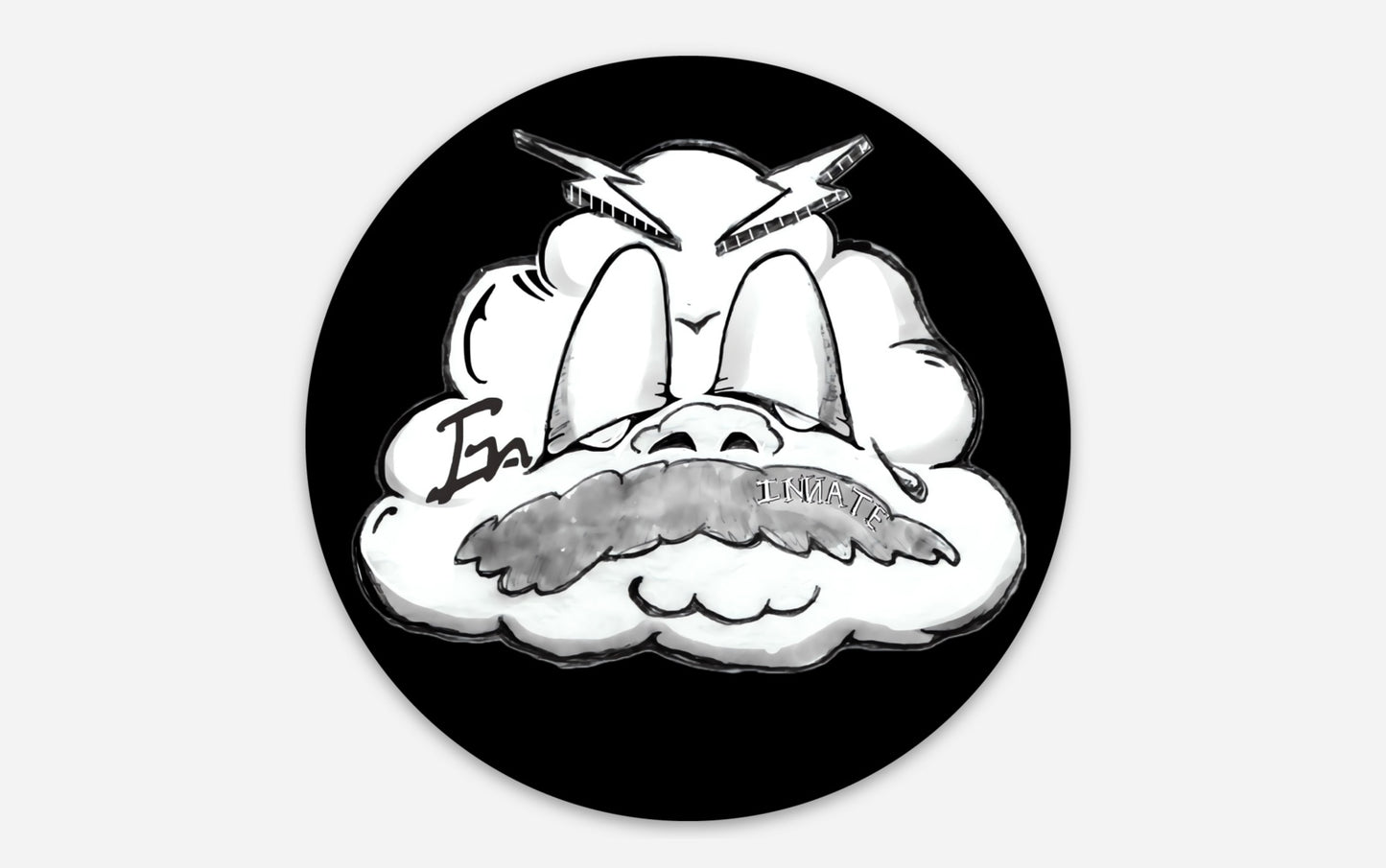 (Sticker) 3”X3” vinyl