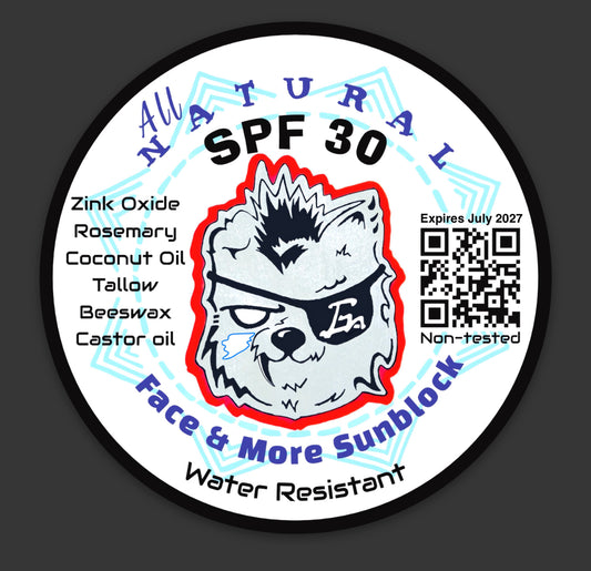 All Natural Sunblock 4oz